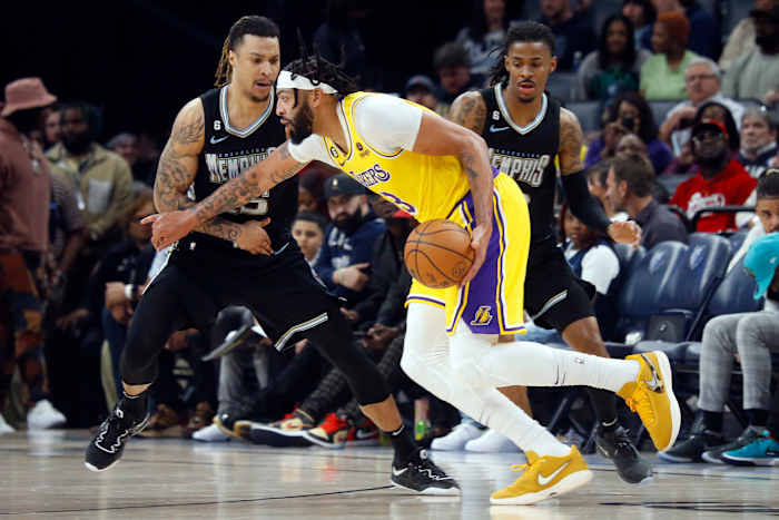 anthony davis brandon clarke ja morant grizzlies